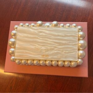 Cult Gaia Pearl Clutch